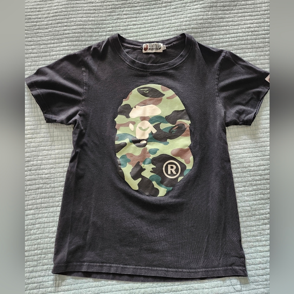 1st Camo Big Ape Head Tee- Women